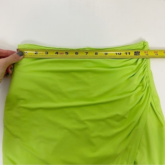Michael Costello x REVOLVE Zendaya Skirt in Bright Green - Picture 10 of 11